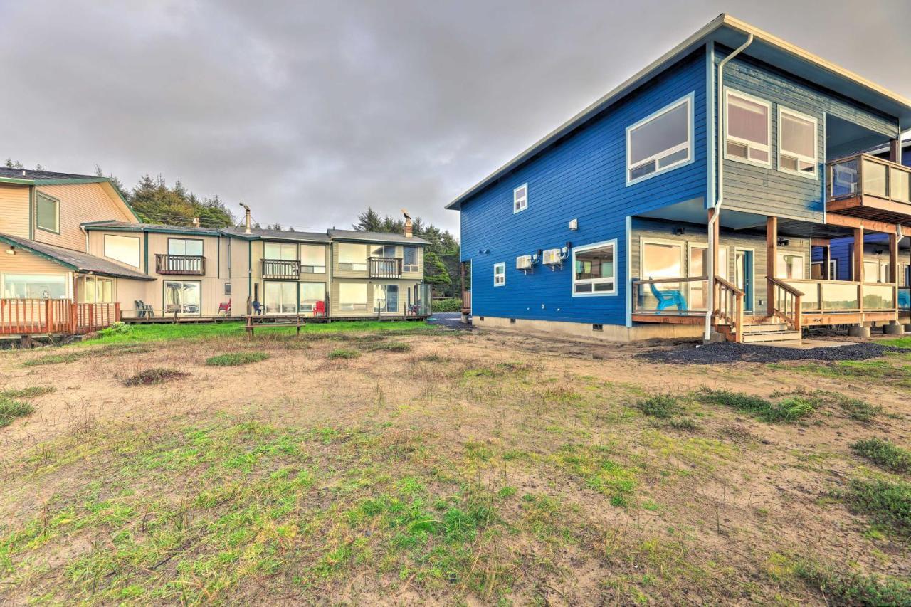 Sanderling Sea Cottages, Unit 3 With Private Balcony Waldport Exterior photo