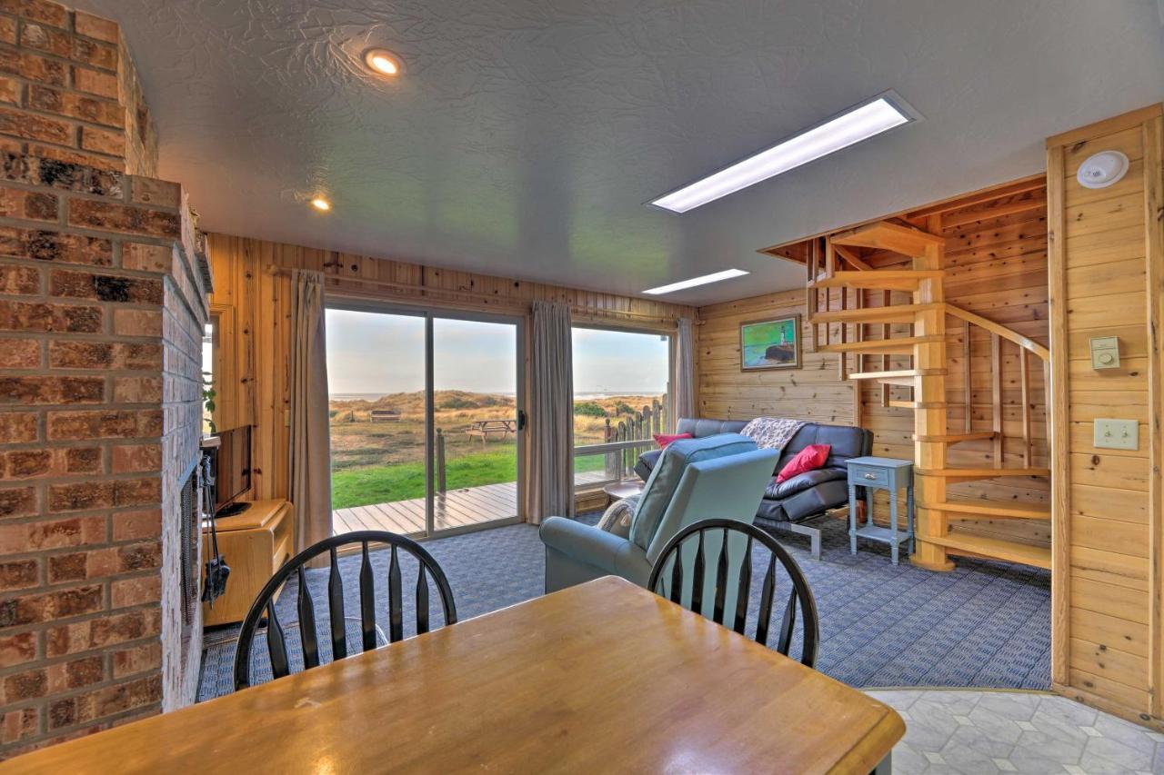 Sanderling Sea Cottages, Unit 3 With Private Balcony Waldport Exterior photo
